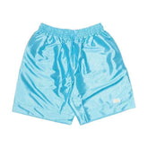 ADVISORY BOARD CRYSTALS 123 Satin Basketball Shorts at Gravity NYC